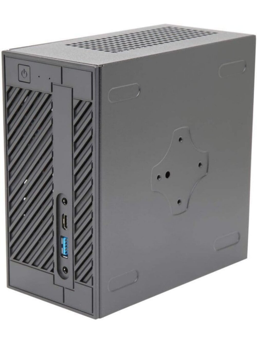 Compact Barebone Mini PC, Intel 8th Gen, 32GB DDR4 RAM, Triple Video Outputs